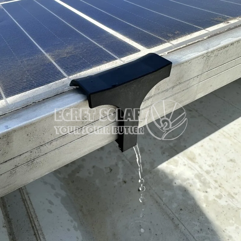 Klip Pembersih Modul Pv Klip Pembuangan Air Panel Surya