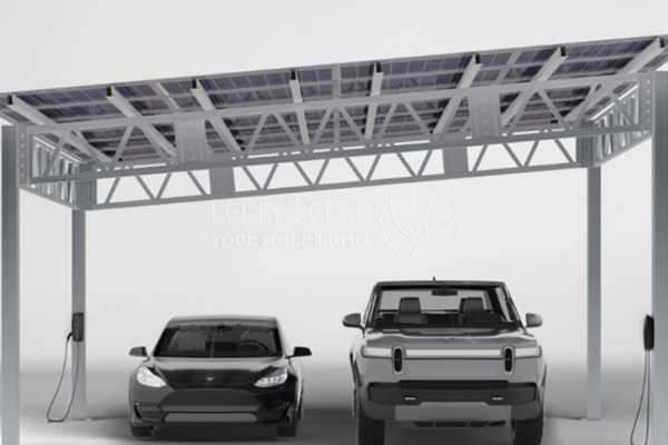 Egret Solar Company memperkenalkan carports surya baru